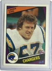 Linden King #182 Football Cards 1984 Topps Prices