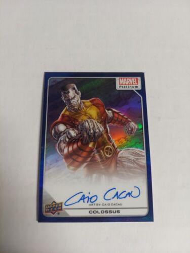 Colossus [Blue Rainbow] #64 Marvel 2023 Upper Deck Platinum