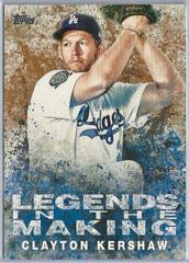Clayton Kershaw [Gold] Baseball Cards 2018 Topps Legends in the Making Prices