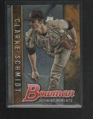 Clarke Schmidt Baseball Cards 2017 Bowman Draft Defining Moments Prices