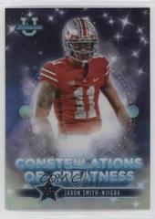Jaxon Smith Njigba #COG-9 Football Cards 2022 Bowman's Best University Constellations of Greatness Prices