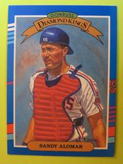 Sandy Alomar Baseball Cards 1991 Donruss Diamond Kings Prices