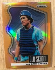 Gary Carter [Neon Orange Prizm] #OS-10 Baseball Cards 2022 Panini Prizm Old School Prices