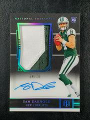Sam Darnold [Midnight] #162 Football Cards 2018 National Treasures Patch Autograph Prices