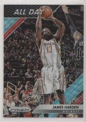 James Harden [Teal Wave Prizm] Basketball Cards 2016 Panini Prizm All Day Prices