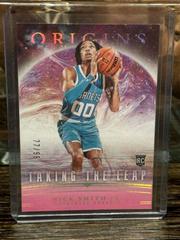 Nick Smith Jr. [Pink] #25 Basketball Cards 2023 Panini Origins Taking the Leap Prices