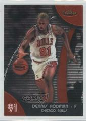 Dennis Rodman #49 Basketball Cards 2007 Finest Prices