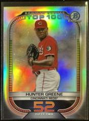 Hunter Greene Baseball Cards 2021 Bowman Scout’s Top 100 Prices