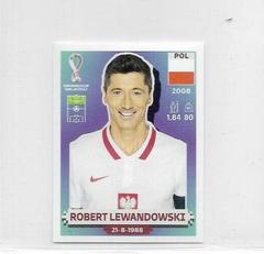 Robert Lewandowski #POL17 Soccer Cards 2022 Panini World Cup Qatar Stickers Prices