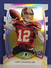 Kirk Cousins [Gold Refractor Die Cut] #104 Football Cards 2012 Topps Platinum Prices