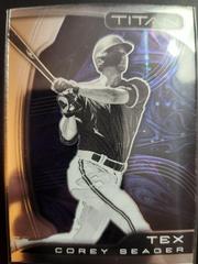 Corey Seager #23 Baseball Cards 2022 Panini Chronicles Titan Prices