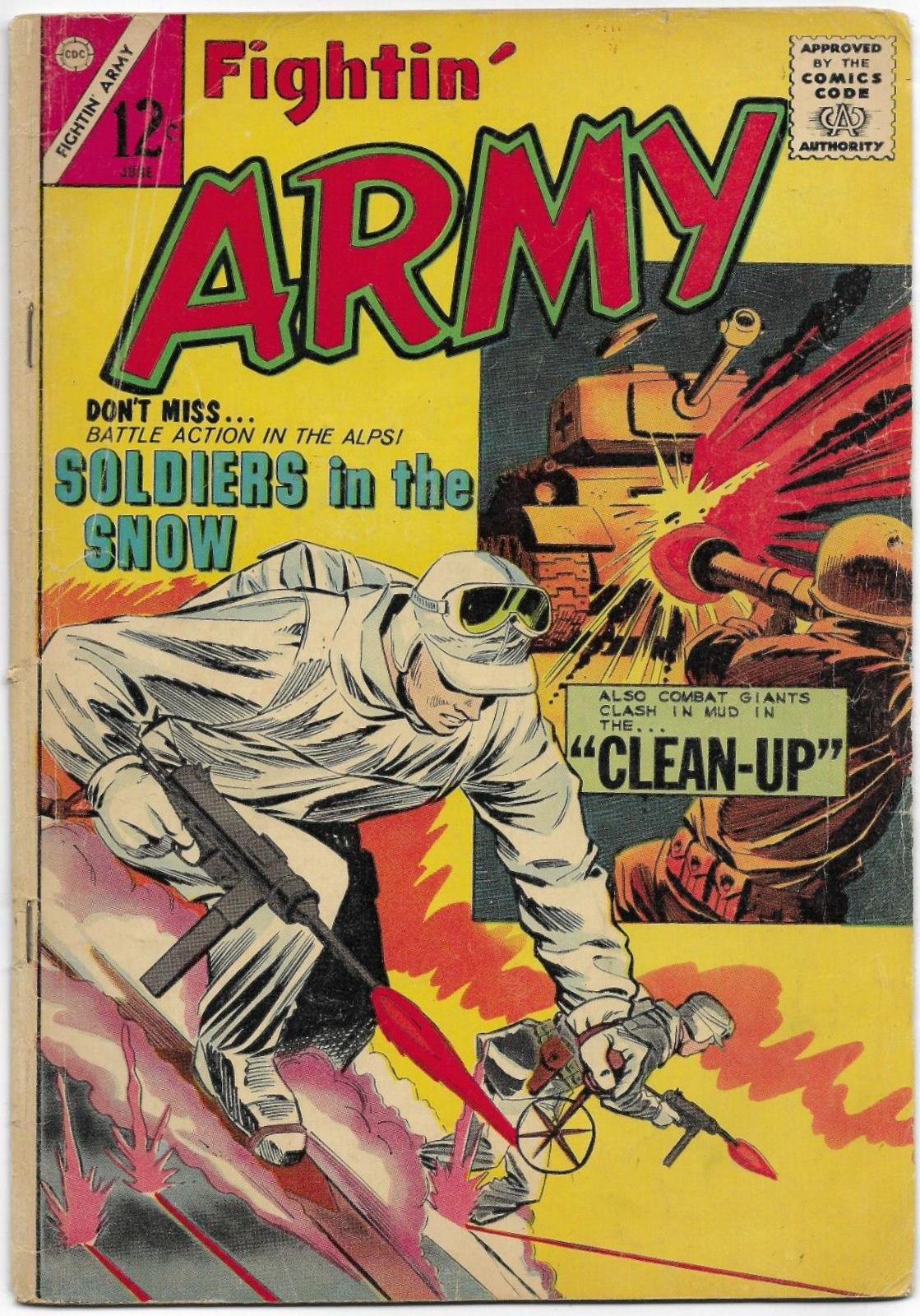 Fightin' Army #58 (1964) Comic Books Fightin' Army