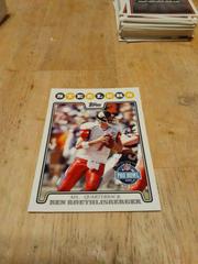 Ben Roethlisberger #309 Football Cards 2008 Topps Prices