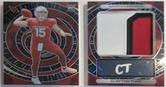 Clayton Tune #36 Football Cards 2023 Panini Spectra Rookie Autograph Prices