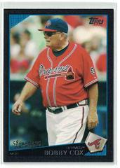 Bobby Cox [Black] #17 Baseball Cards 2009 Topps Prices