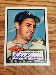 Ralph Branca #4 Baseball Cards 2001 Topps Archives Autographs Prices