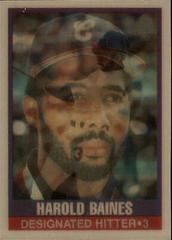 Harold Baines Baseball Cards 1989 Sportflics Prices