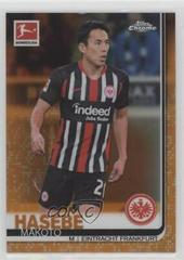 Makoto Hasebe [Orange Refractor] #56 Soccer Cards 2019 Topps Chrome Bundesliga Prices