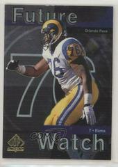 Orlando Pace Football Cards 1997 SP Authentic Prices