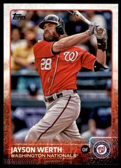 Jayson Werth #6 Baseball Cards 2015 Topps Prices