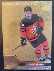 Connor Bedard [Gold Dots] Hockey Cards 2022 Upper Deck Team Canada Juniors Prices