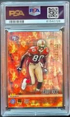 Jerry Rice, Plaxico Burress [Gold Refractor] #193 Football Cards 2000 Topps Finest Prices