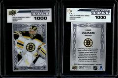 Linus Ullmark [1000] #PC-10 Hockey Cards 2023 Upper Deck Population Count Prices