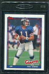 Phil Simms #32 Football Cards 1991 Topps Prices