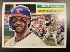 Bryce Harper [SP Variation White Back] #100 Baseball Cards 2023 Topps Archives Prices
