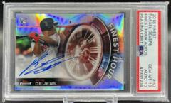 Rafael Devers Baseball Cards 2018 Topps Finest Hour Autographs Prices
