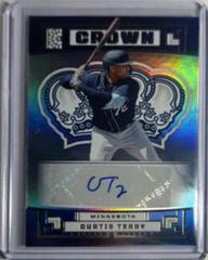 Curtis Terry [Silver] #C-CT Baseball Cards 2022 Panini Capstone Crown Autographs Prices