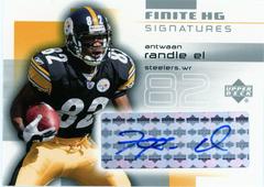 Antwaan Randle El Football Cards 2004 Upper Deck Finite Signatures Prices