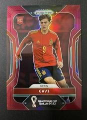 Gavi [Maroon] Soccer Cards 2022 Panini Prizm World Cup Prices