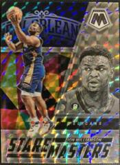 Zion Williamson [Mosaic] #1 Basketball Cards 2022 Panini Mosaic Stare Masters Prices