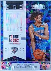 Jalen Williams [Cracked Ice] #19 Basketball Cards 2022 Panini Contenders Draft Class Prices