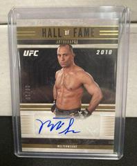 Matt Serra [Gold] #HF-MSR Ufc Cards 2023 Panini Chronicles UFC Hall of Fame Autographs Prices