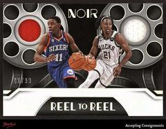 Jrue Holiday #RRM-JHD Basketball Cards 2022 Panini Noir Reel to Reel Memorabilia Prices