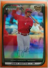 Joey Votto [Orange Refractor] #194 Baseball Cards 2008 Bowman Chrome Prices