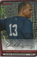 Alex Rodriguez [Refractor] #96 Baseball Cards 2008 Bowman Chrome Prices