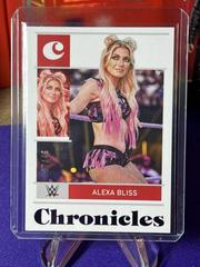 Alexa Bliss [Purple] #1 Wrestling Cards 2022 Panini Chronicles WWE Prices