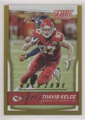 Travis Kelce [Gold Zone] Football Cards 2016 Panini Score Prices