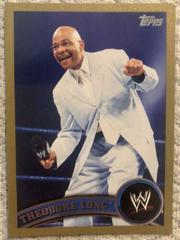 Theodore Long [Gold] Wrestling Cards 2011 Topps WWE Prices