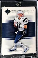 Tom Brady #39 Football Cards 2004 Upper Deck Ultimate Collection Prices
