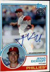 Jerad Eickhoff #JE Baseball Cards 2018 Topps 1983 Baseball Autographs Prices