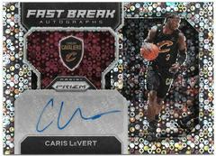 Caris LeVert #FB-CLV Basketball Cards 2022 Panini Prizm Fast Break Autographs Prices