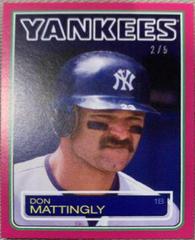 Don Mattingly [Pink] #9 Baseball Cards 2022 Topps Throwback Thursday Prices