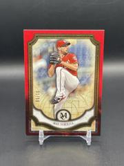 Max Scherzer [Ruby] Baseball Cards 2018 Topps Museum Collection Prices