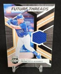 Francisco Alvarez #FT-FA Baseball Cards 2022 Panini Elite Extra Edition Future Threads Prices