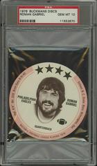 Roman Gabriel Football Cards 1976 Buckmans Discs Prices