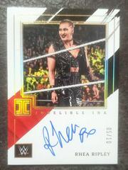 Rhea Ripley [Holo Gold] Wrestling Cards 2022 Panini Impeccable WWE Indelible Ink Autographs Prices
